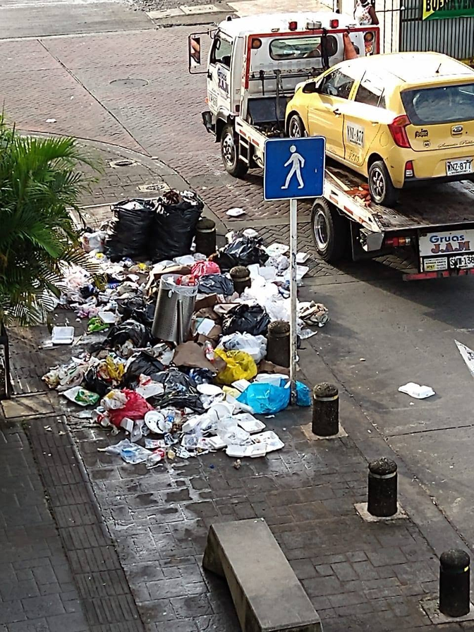 Un mal olor tiene la prestación del servicio de aseo en Buenaventura
